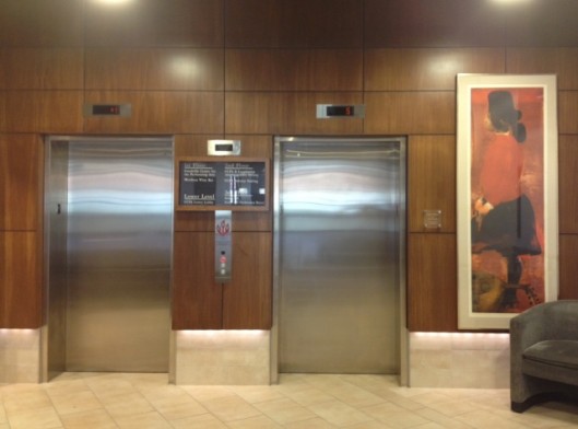 Coralville Performing Arts Center Elevator Doors